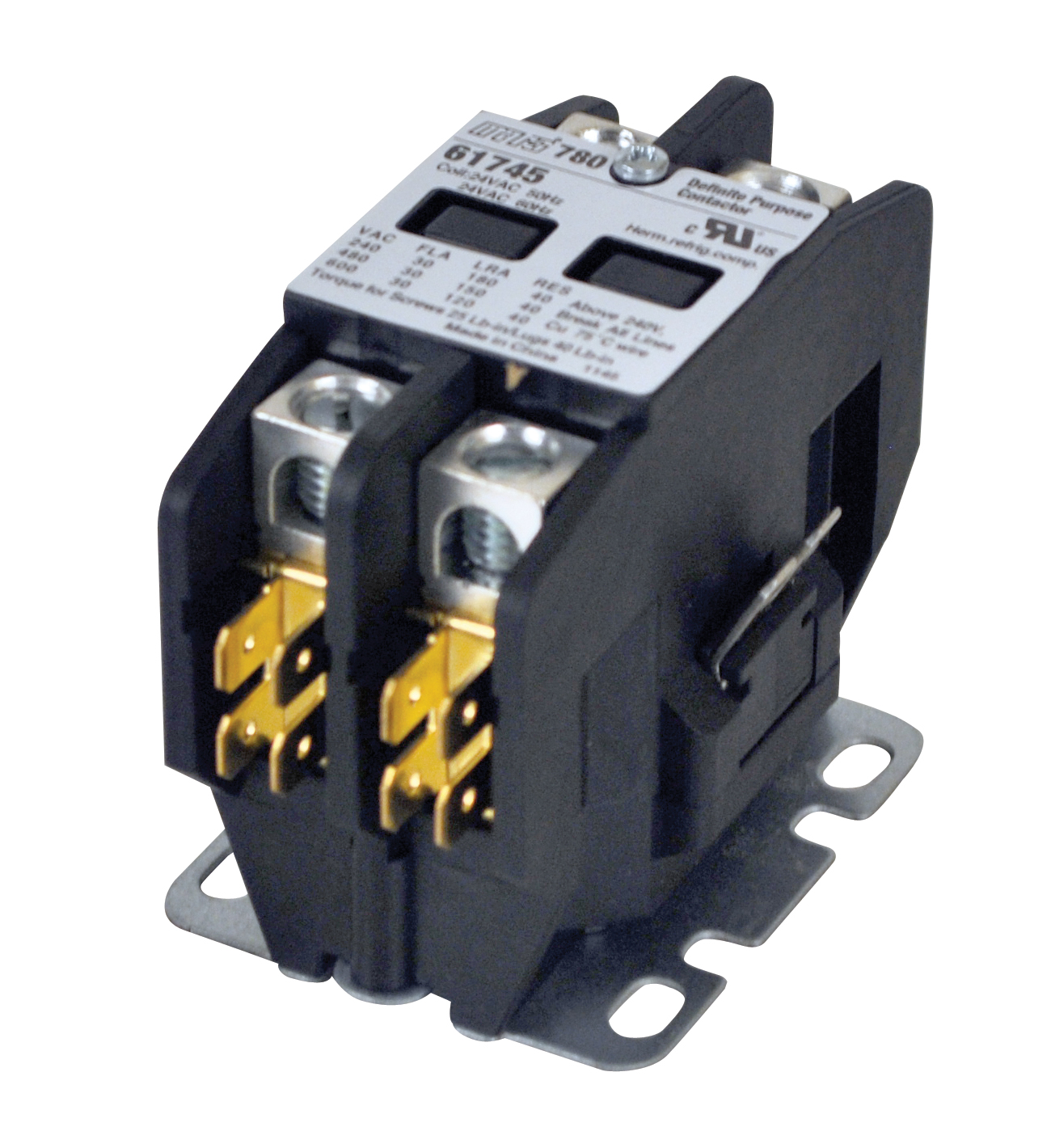 2P 30A 24V QC & BL TERM - 61745