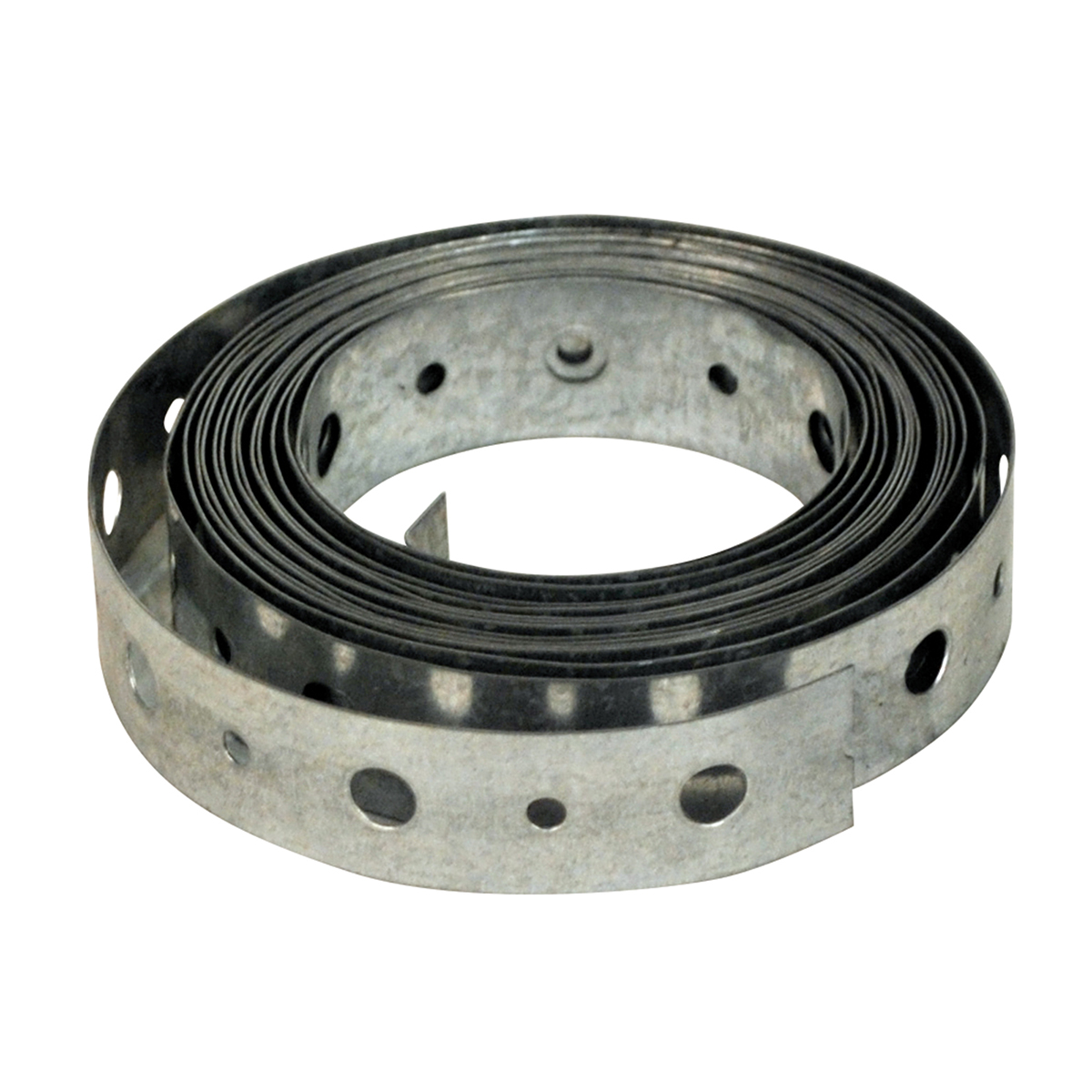 Fits 3/4 in Strap Wd, Aluminum/Galvanized Carbon Steel, Bolt Band Retainer  - 6YRA7
