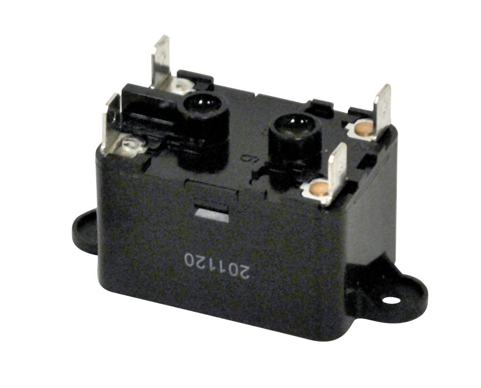 SUPCO 90290 General Purpose Fan Relay 4 A Load Current Single Pole Single Throw Contacts 24 V Coil Voltage 